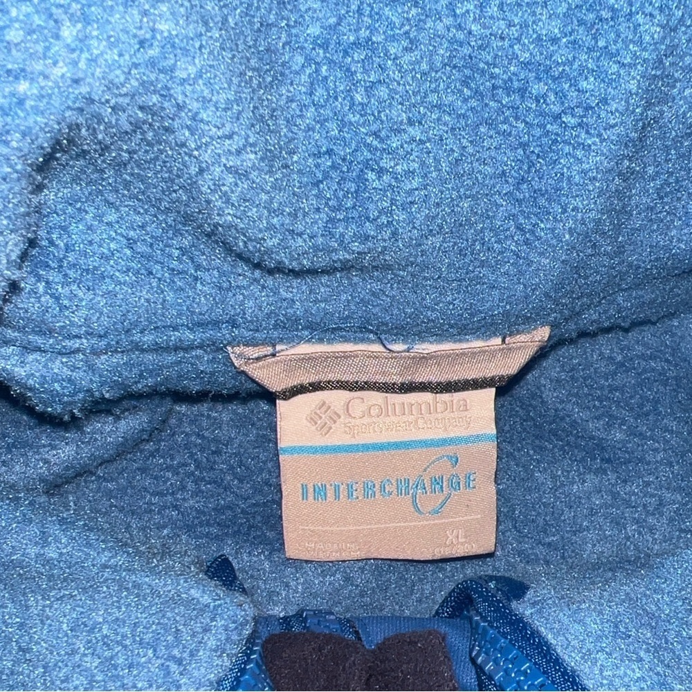 Columbia Kids Vibrant Blue Patterned Puffer Jacket - Picture 5 of 5